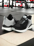 Men's FlexKnit Running Sport Shoes - BlackGrey HRLMP08BGR