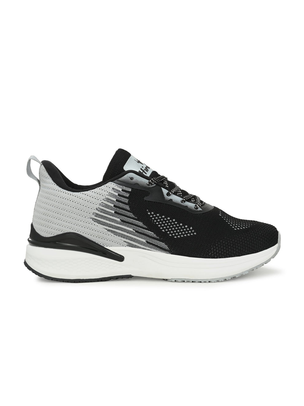 Men's FlexKnit Running Sport Shoes - BlackGrey HRLMP08BGR