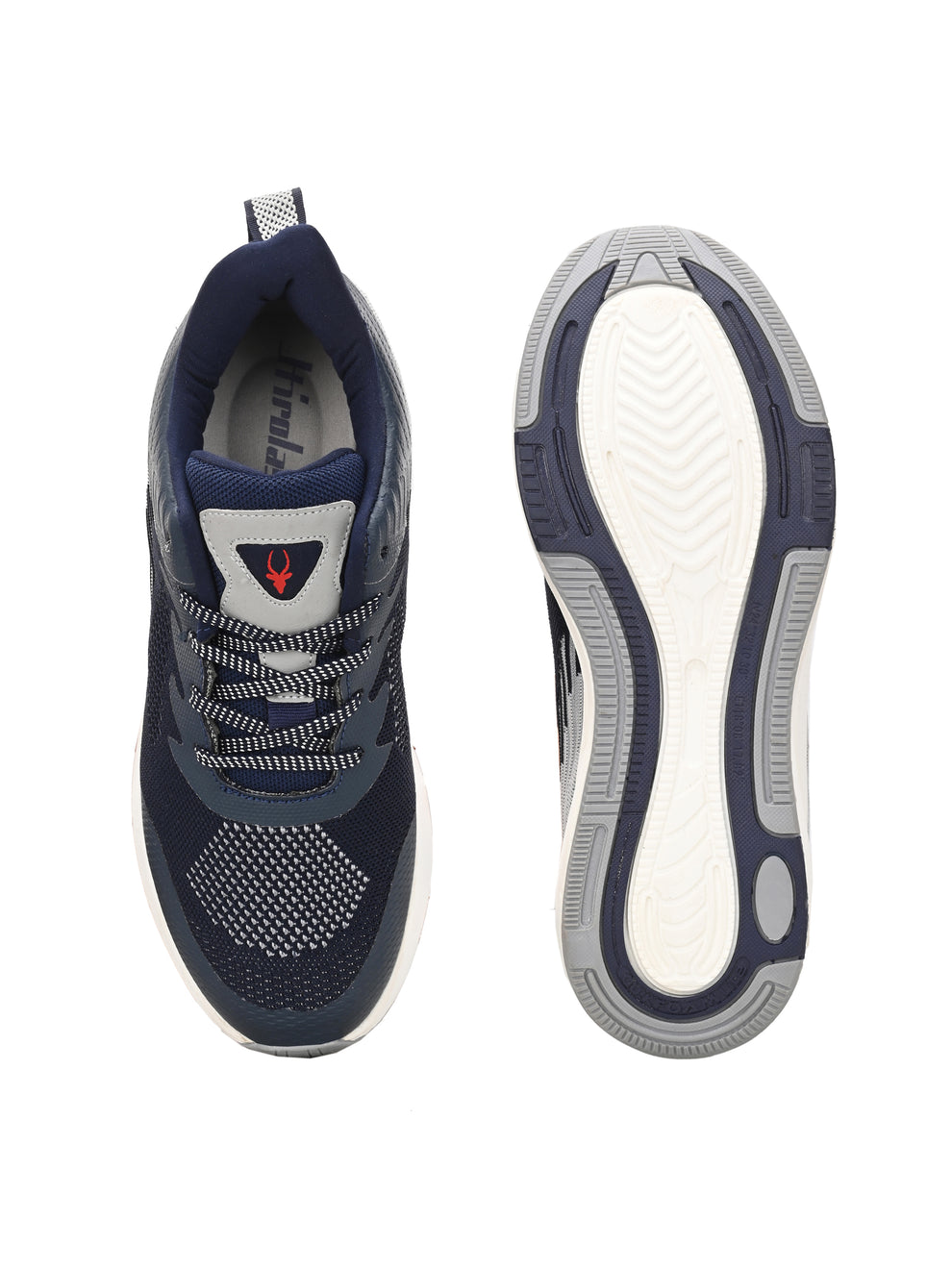Men's Blue Elite Shock Absorbing Walking Running Fitness Athletic Training Gym Fashion Sport Shoes HRLMP01NAVY