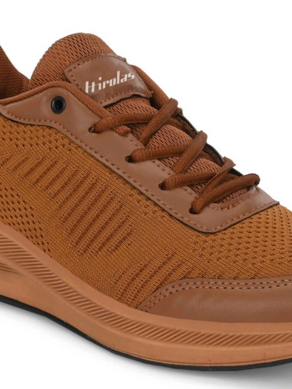 FlexKnit Sports Running Sneakers Shoes. - Tan (HRLMP09TAN)