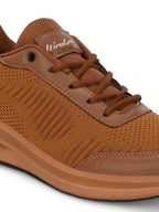 FlexKnit Sports Running Sneakers Shoes. - Tan (HRLMP09TAN)