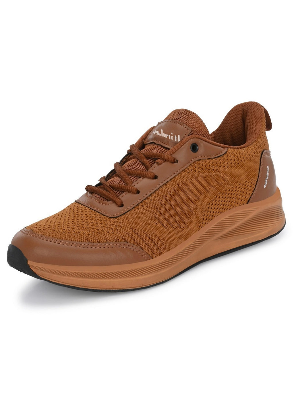 FlexKnit Sports Running Sneakers Shoes. - Tan (HRLMP09TAN)