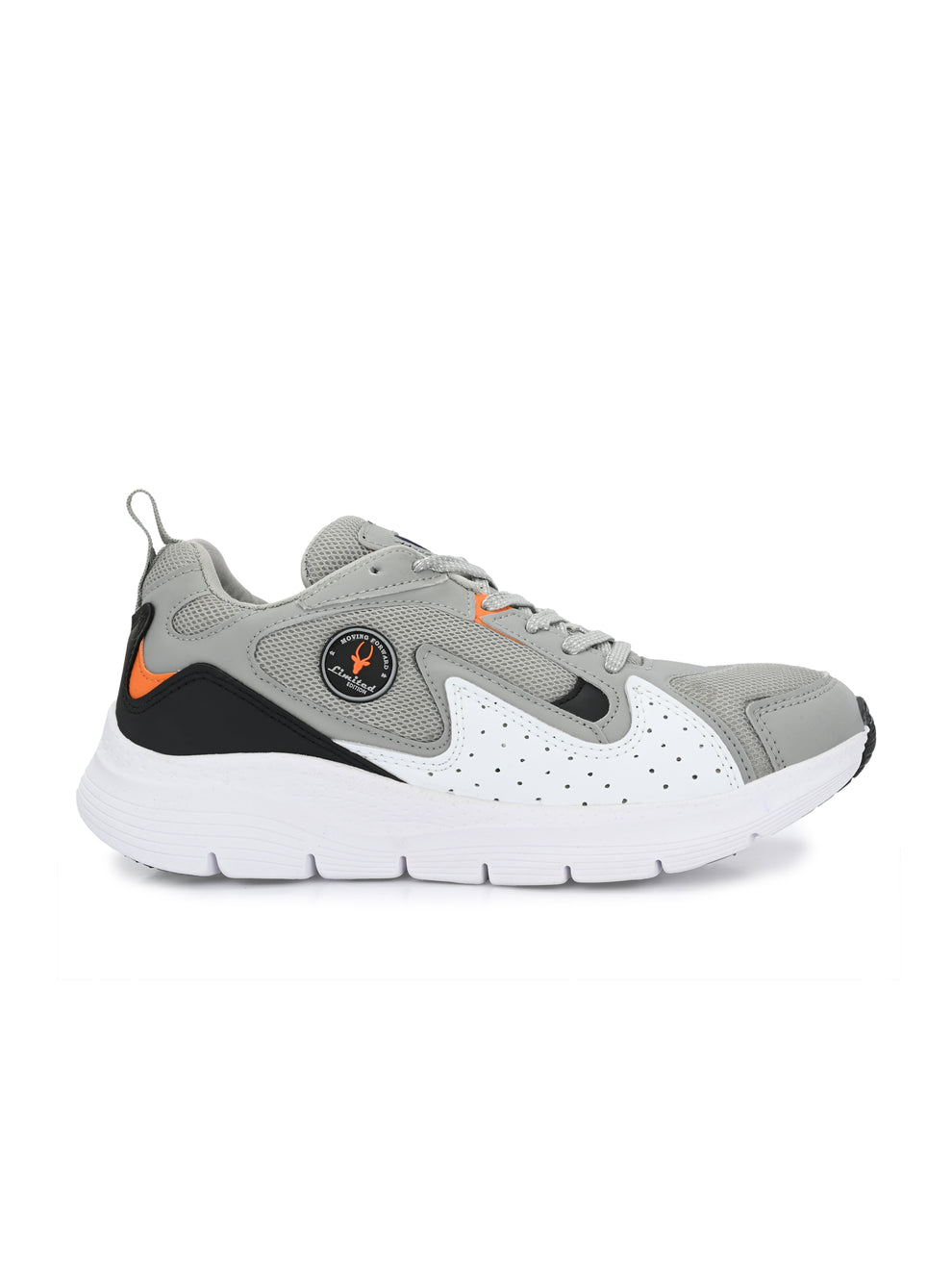 Men's Elite Sport Shoes - White/Grey