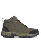Men's Outdoor Walking & Trekking Ankle Shoes - Olive