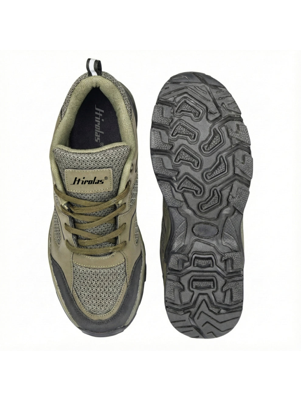 Men's Outdoor Walking & Trekking Shoes - Olive