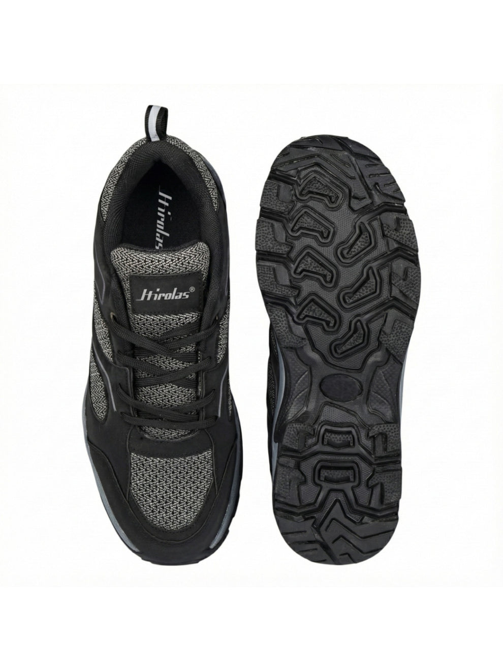 Men's Outdoor Walking & Trekking Shoes - Black