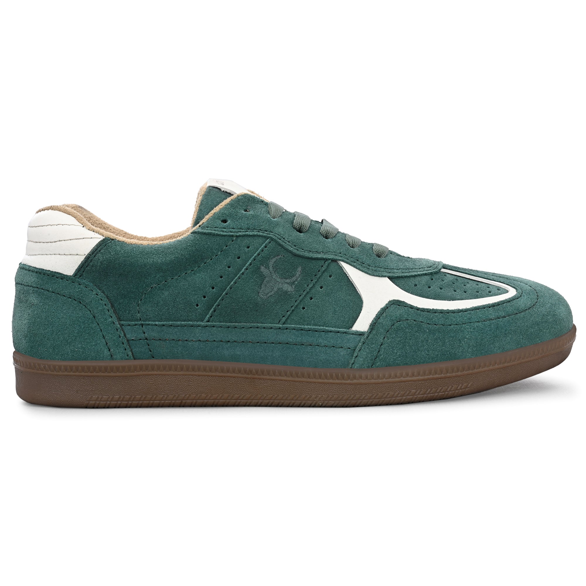 PhoeniXX v2.0 Suede Leather Sneakers – Forest Green & White Unisex (HRLPNX02FGN)