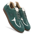 PhoeniXX v2.0 Suede Leather Sneakers – Forest Green & White Unisex (HRLPNX02FGN)
