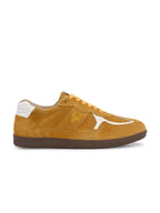 PhoeniXX v5.0 Suede Leather Sneakers – Mustard Yellow & White Unisex (HRLPNX05YLW)