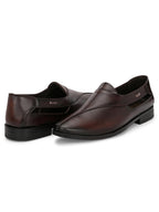 Men's Peshawari Shoe Style Vegan Leather Roman Ethnic Sandal | Premium Party Wear - Brown