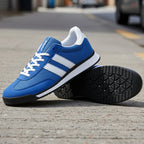 Men's Blue Running Shoes Lightweight Breathable Mesh Sneaker with Cushioning & Comfort Sole HRLSN01BLU