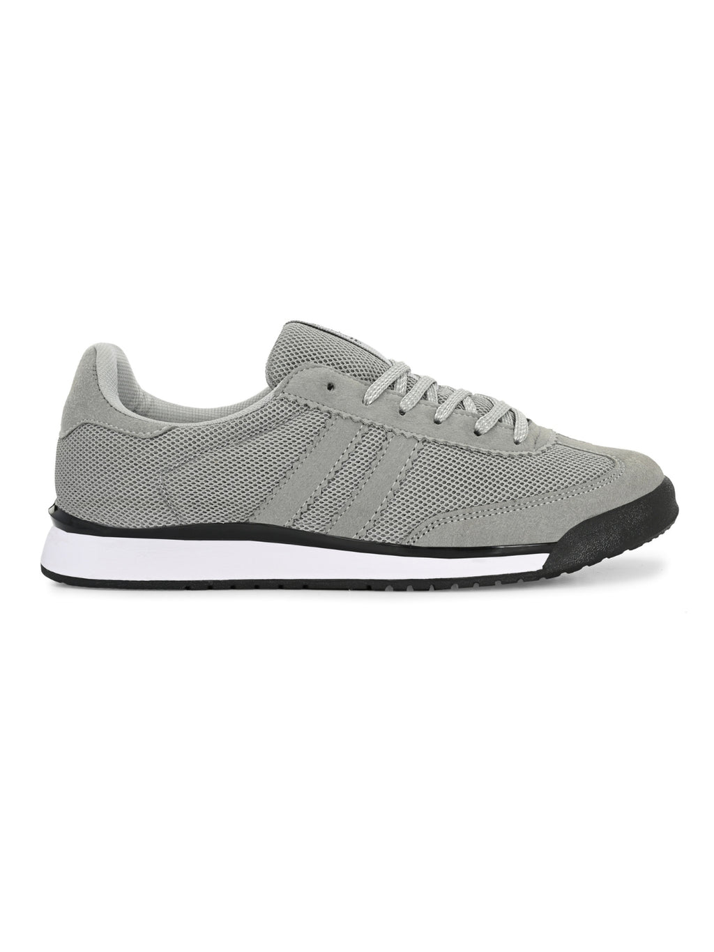 Men’s Grey Running Shoes  Lightweight Breathable (HRLSN01GRY)