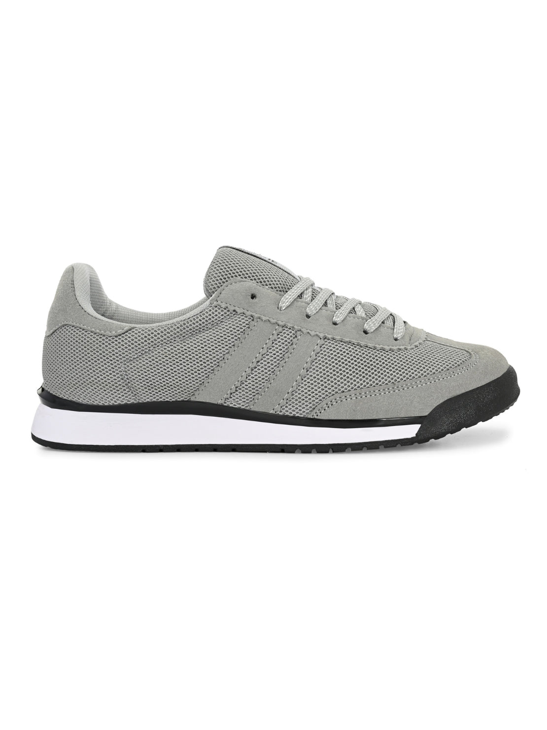 Men’s Grey Running Shoes  Lightweight Breathable (HRLSN01GRY)