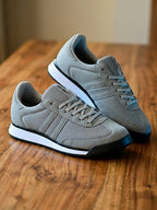 Men’s Grey Running Shoes  Lightweight Breathable (HRLSN01GRY)