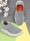 Men Casual Knitted Loafers - Light Grey (HRL2083LGY)