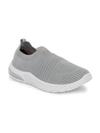 Men Casual Knitted Loafers - Light Grey (HRL2083LGY)