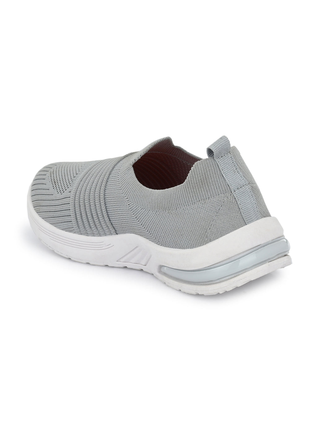 Men Casual Knitted Loafers - Light Grey (HRL2083LGY)
