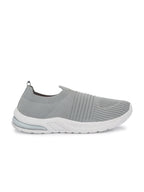 Men Casual Knitted Loafers - Light Grey (HRL2083LGY)