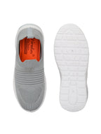 Men Casual Knitted Loafers - Light Grey (HRL2083LGY)