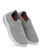 Men Casual Knitted Loafers - Light Grey (HRL2083LGY)