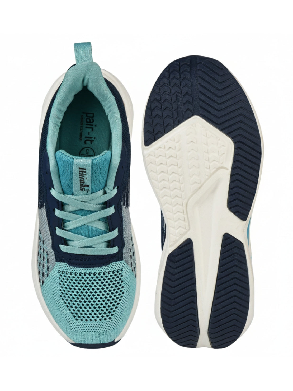 Sports Casual Running Shoes Walking Jogging Gym Sneakers Comfortable Breathable Trainers Athletic Sports Shoes for women - Sea Green (HRLWF21SGN)