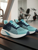 Sports Casual Running Shoes Walking Jogging Gym Sneakers Comfortable Breathable Trainers Athletic Sports Shoes for women - Sea Green (HRLWF21SGN)