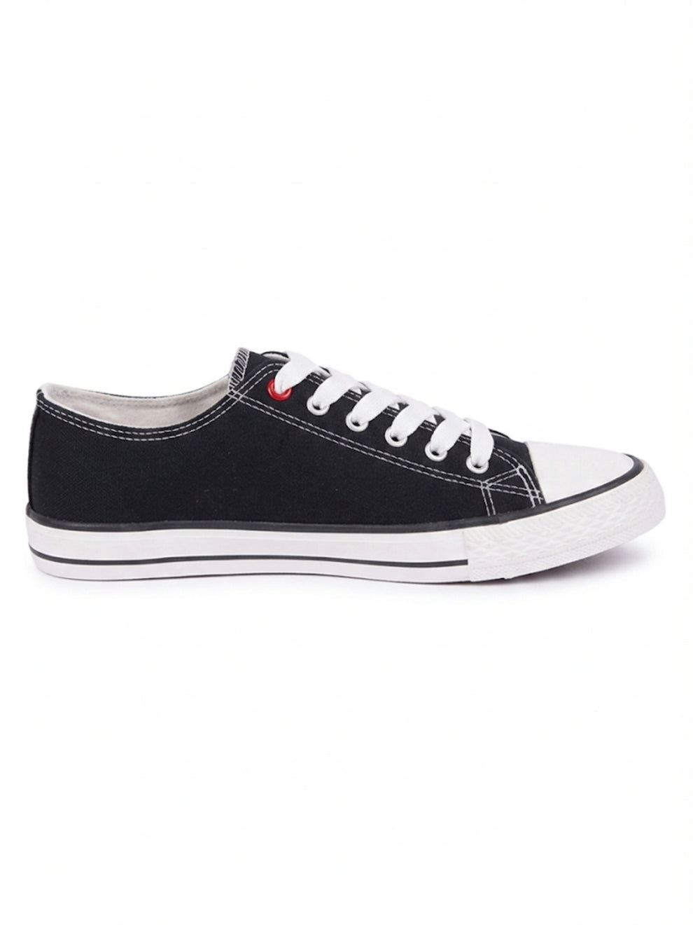 vulcanized Skateboard Sneaker Shoes for Women - Black(HRLWF24BLK)