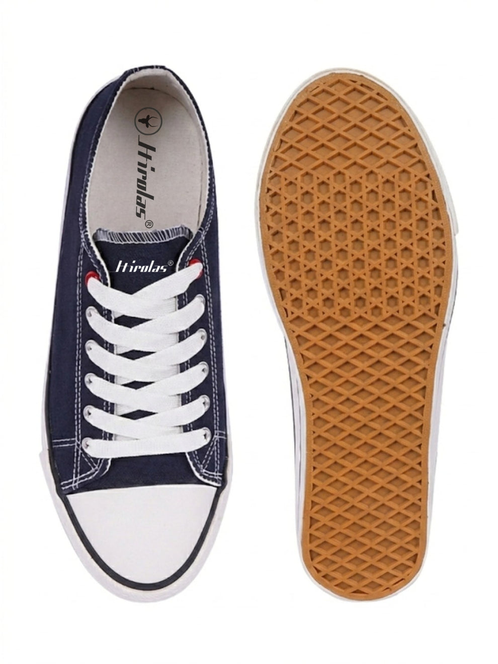 vulcanized Skateboard Sneaker Shoes for Women - Blue (HRLWF24BLU)