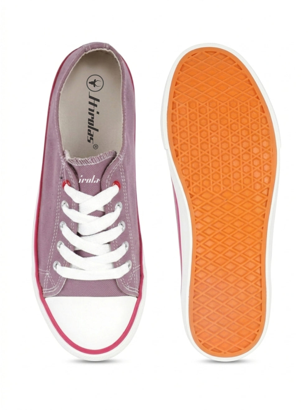 vulcanized Skateboard Sneaker Shoes for Women - Lavender