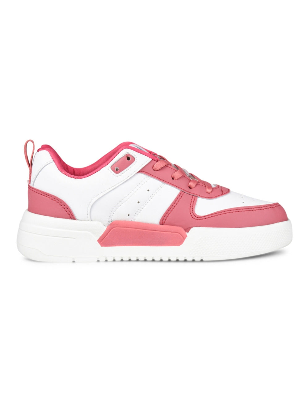Urbania Women Everyday Comfort Sneaker_Shoes - White/Pink