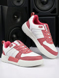 Urbania Women Everyday Comfort Sneaker_Shoes - White/Pink