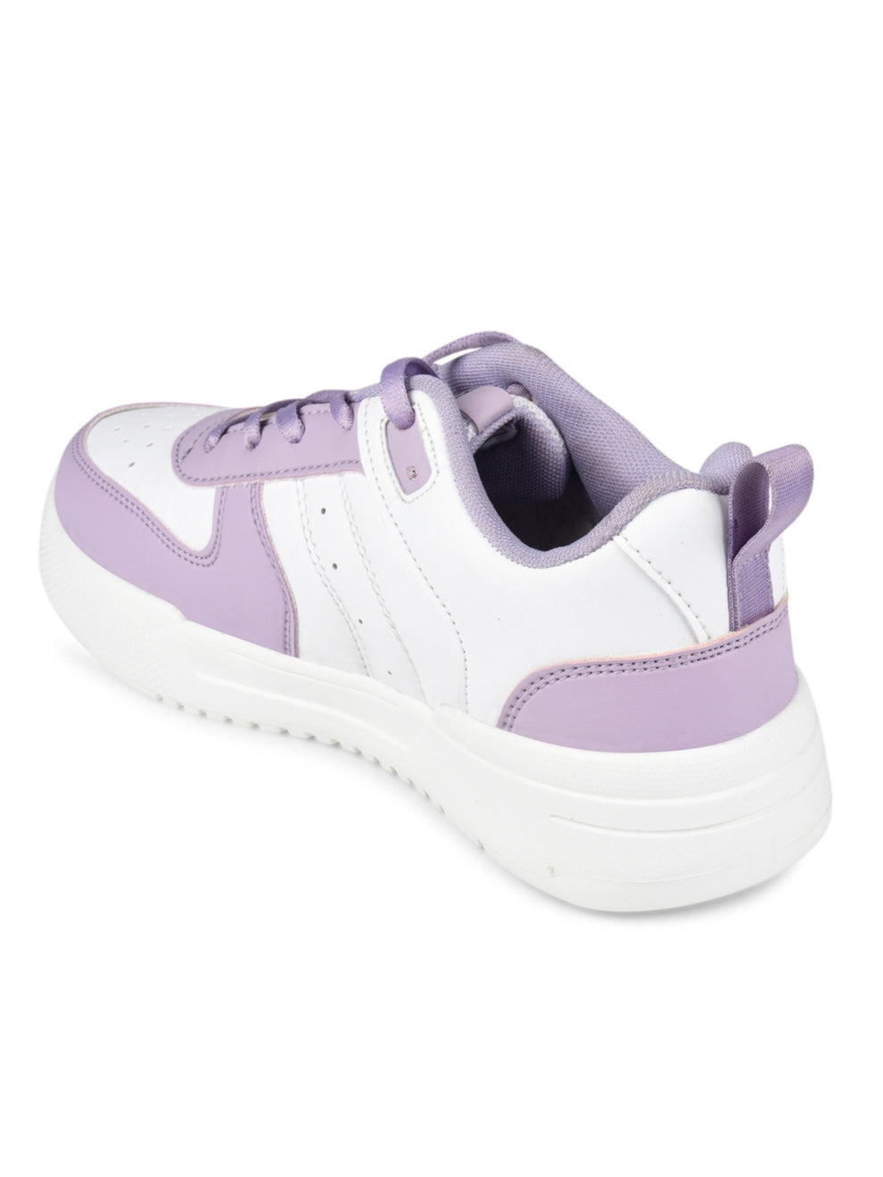 Urbania Women Everyday Comfort Sneaker_Shoes - White/Purple