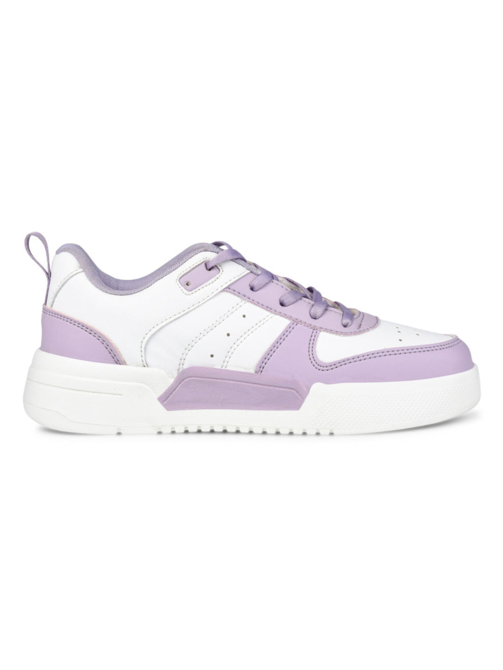 Urbania Women Everyday Comfort Sneaker_Shoes - White/Purple