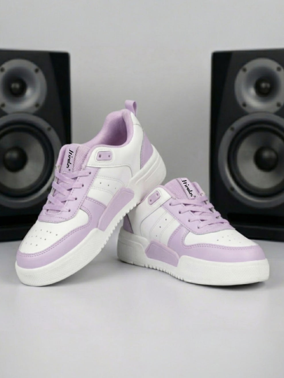 Urbania Women Everyday Comfort Sneaker_Shoes - White/Purple