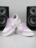 Urbania Women Everyday Comfort Sneaker_Shoes - White/Purple