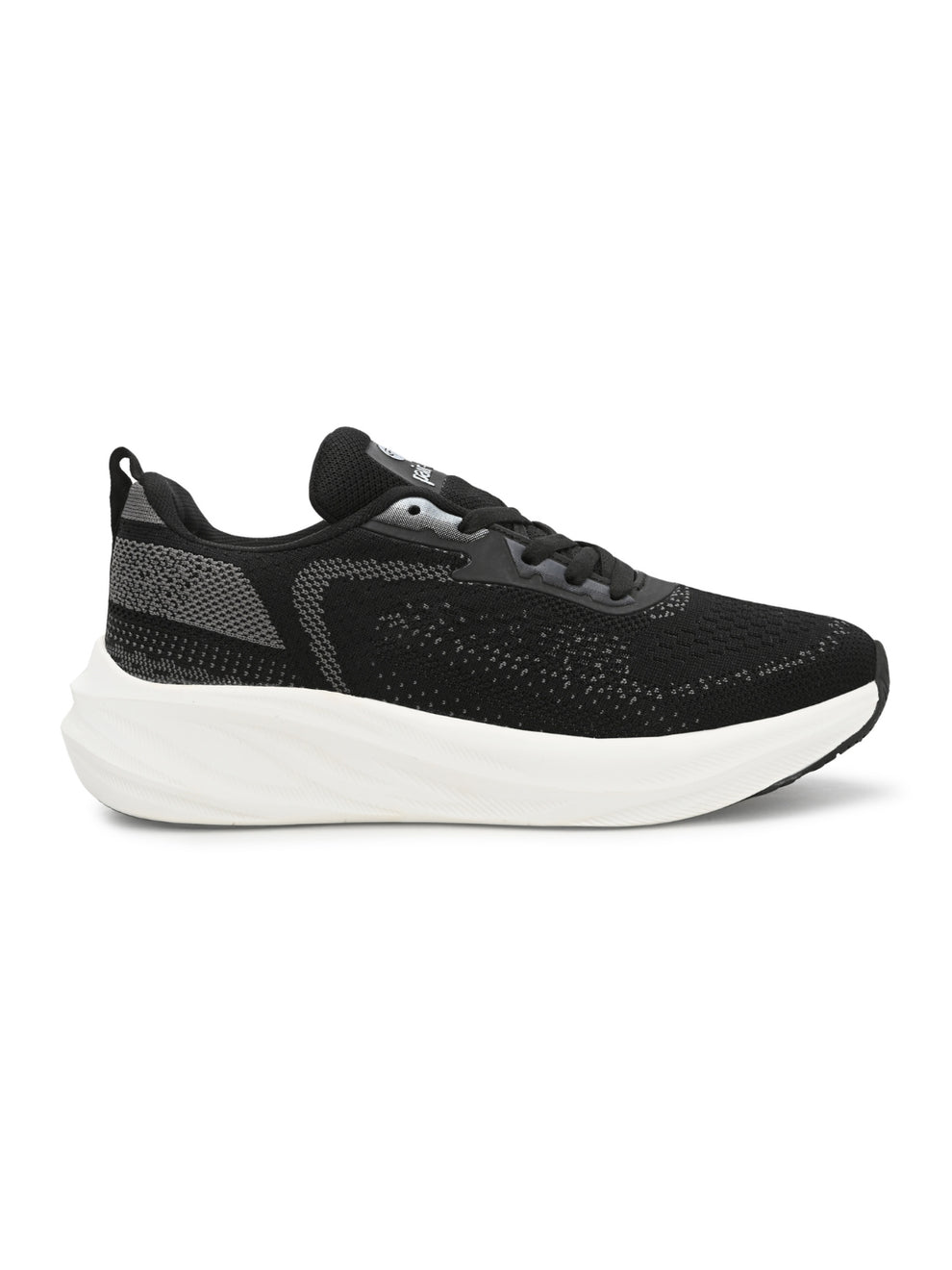 FlexKnit Men Running Black Sports Shoes