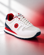 Multisport Jogger Shoes- White/Red (HRL1954WTR)